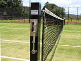 Tennis Post Pair - In Ground Sleeve | Internal Winder - Sportzing Tennis Australia